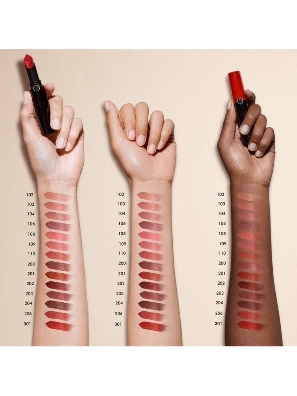 Armani lip power, longwear lipstick-various colours - Picture 2 of 5